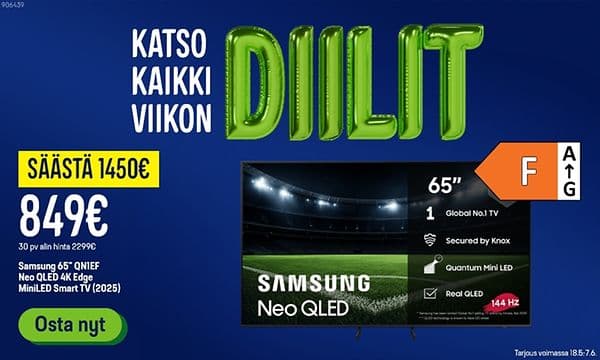 Samsung 65" Neo QLED 4K Edge Mini LED Smart Tv