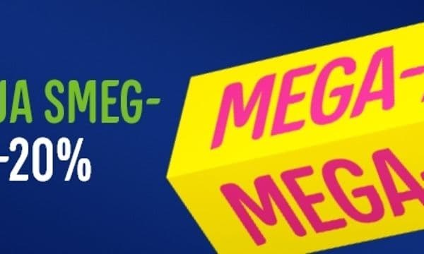 Gigantin mega-alessa valikoima isoja Smeg-kodinkoneita -20%