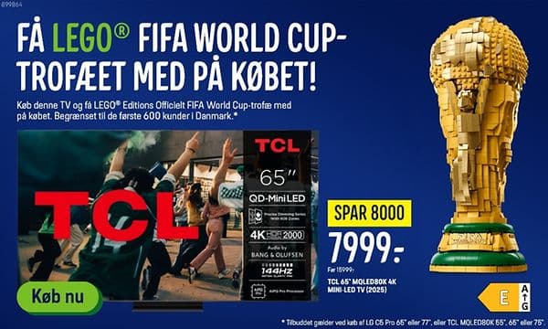 TCL 65"MQLED80K 4K Mini LED Tv