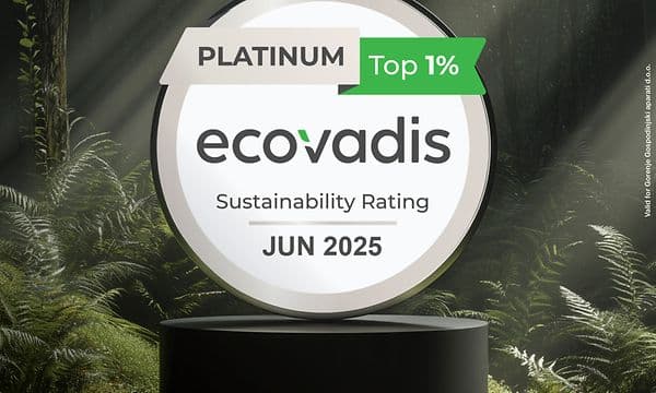 Hisense - Ecovadis hållbarhetsranking