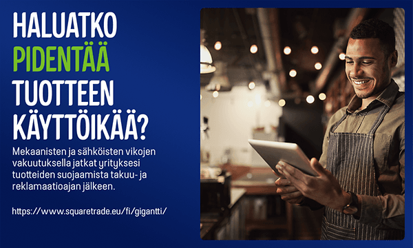 Gigantti yrityksille - jatkotakuu kodinkoneille