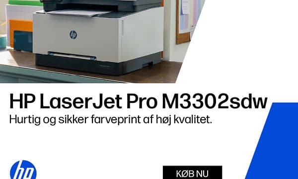 HP LaserJet Pro desktop banner