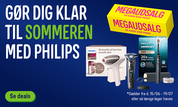 Gør dig klar til sommeren med Philips – se deals