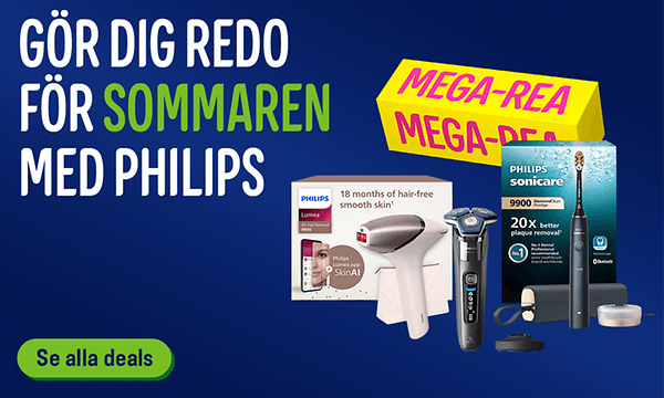 Gör dig redo för sommaren med Philips – se alla deals