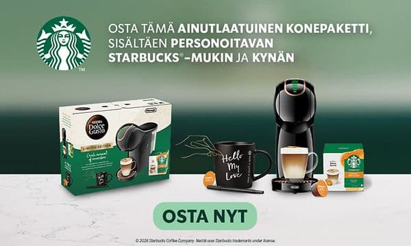 Dolce Gusto Genio S -pakettitarjous