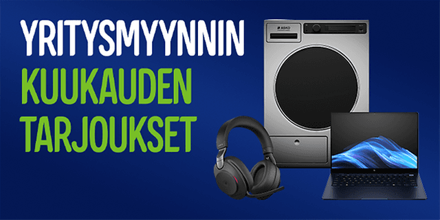 Yritysmyynnin kuukauden tarjoukset