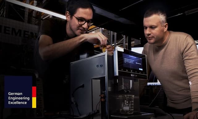 I över 60 år har Siemens förfinat konsten att skapa helautomatiska espressomaskiner
