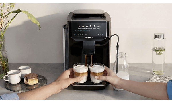 Siemens espressomaskine EQ500 iAroma TP555EM5 med dobbeltshot