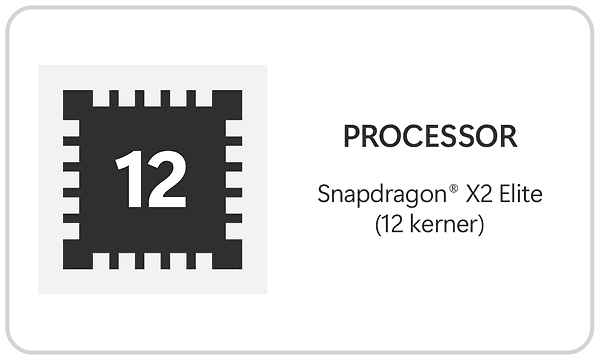 Surface Laptop 15 - Snapdragon-processor