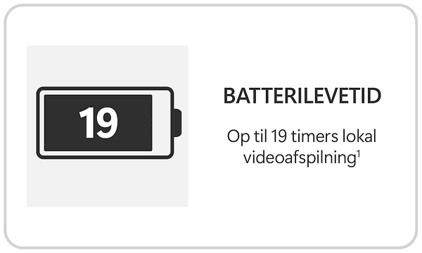 Surface Laptop 15 - batterilevetid