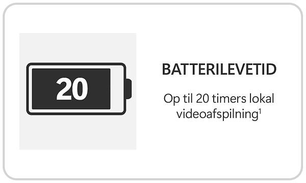 Surface Laptop 13.8 - batterilevetid