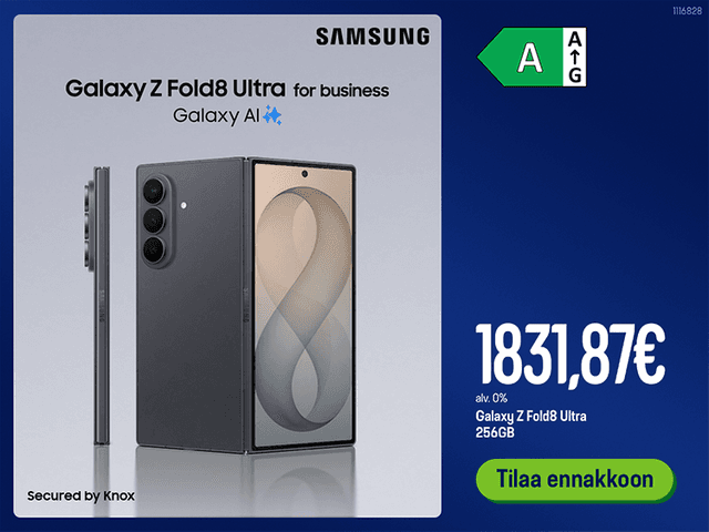 Uudet Samsung Galaxy puhelimet nyt ennakkotilattavissa!