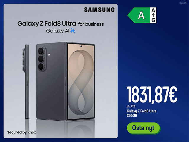 Uudet Samsung Galaxy puhelimet saatavilla. Osta nyt!