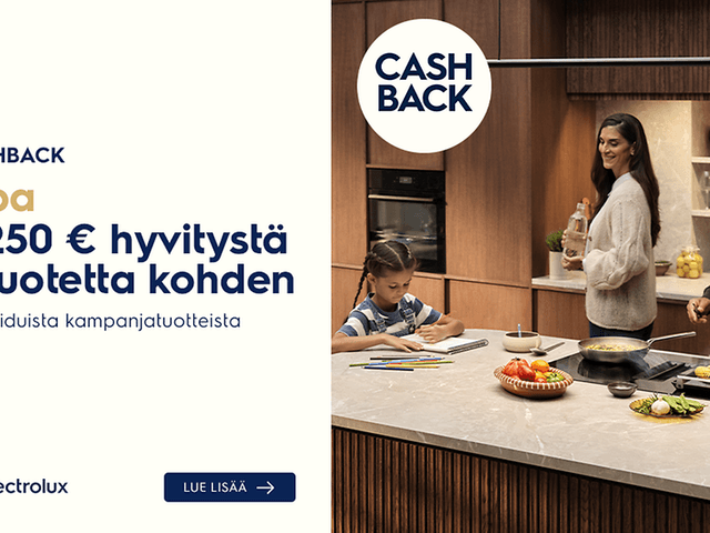 Electrolux Cashback