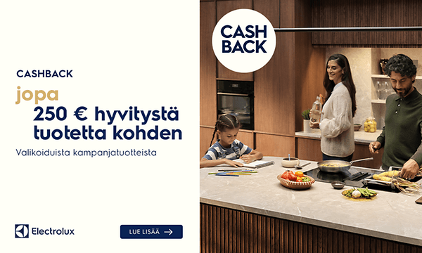Electrolux Cashback
