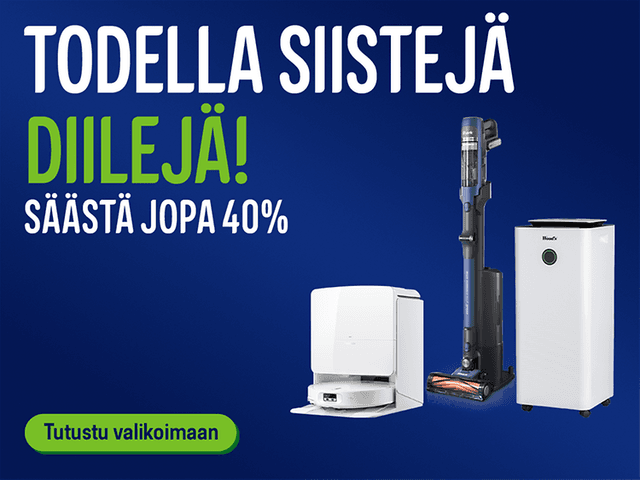 Todella siistejä diilejä! Säästä siivoustuotteista jopa 40%!