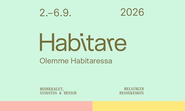 Olemme mukana Habitare messuilla 2.-6.9.