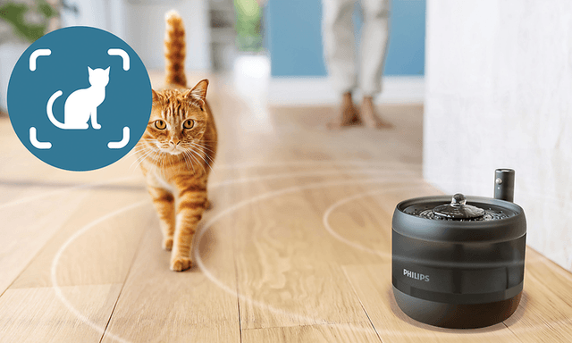 Philips Pet Series vandfontæne med bevægelsessensor