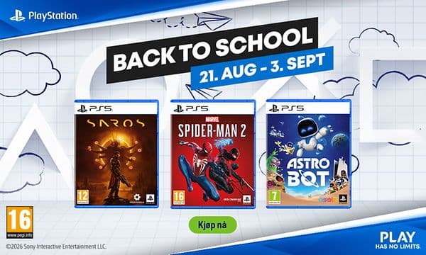 Back To School Playstation