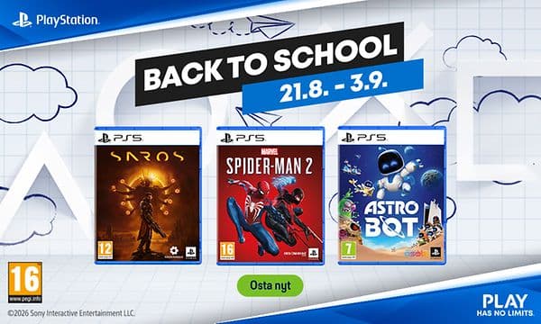 Back To School Playstation