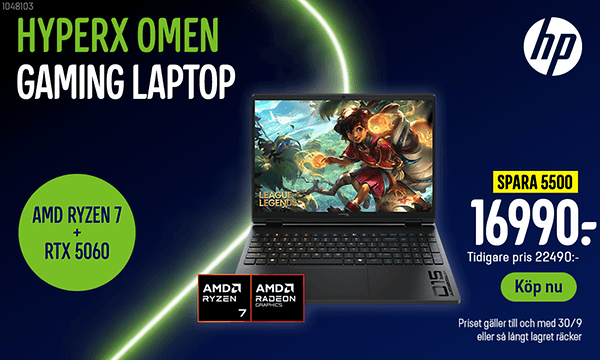 HP HyperX Omen Gaming Laptop
