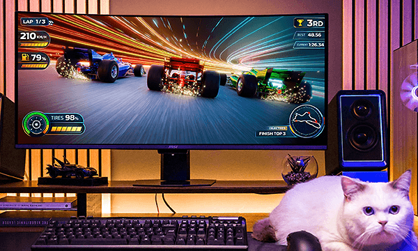MSI OLED-näyttö