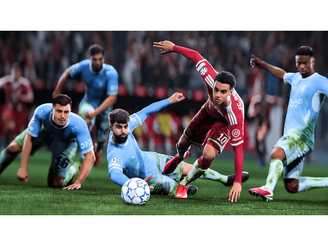 EA SPORTS FC™ 27 – intensiv fotbollsmatch i en arena