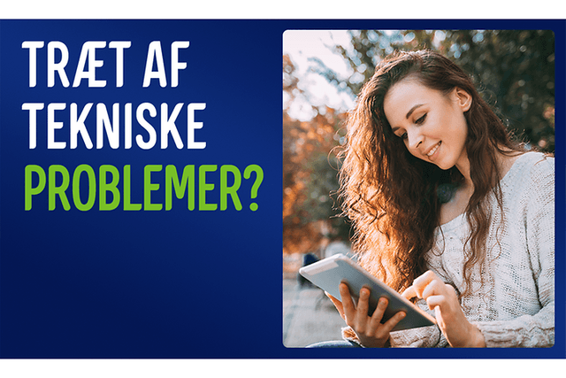 Elgigantens supportaftale hjælper dig med tekniske problemer