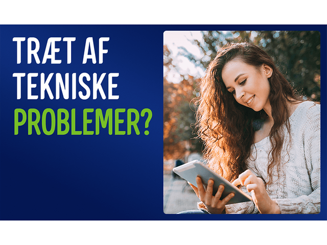 Elgigantens supportaftale hjælper dig med tekniske problemer