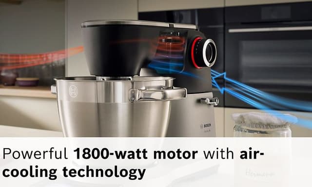 Bosch Series 8 køkkenmaskine med kraftig 1800 W motor