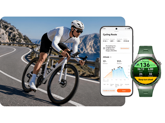 Syklist og mobilapp