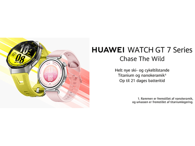 HUAWEI WATCH GT 7-serien banner