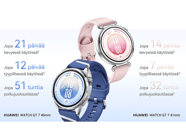 Huawei Watch GT 7 akunkesto