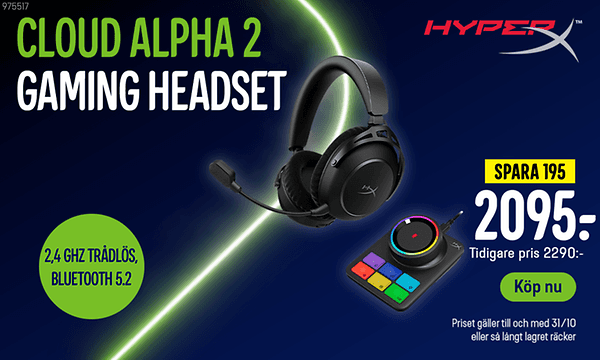 HyperX Cloud Alpha 2 Gaming Headset