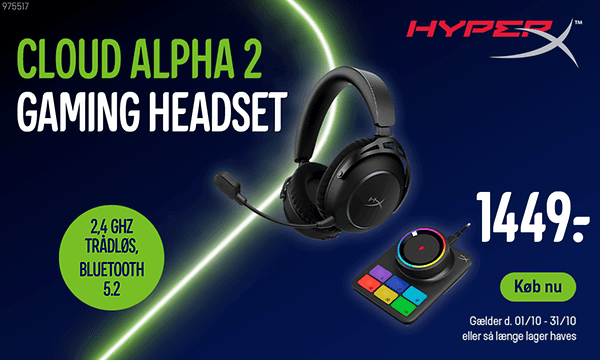 HyperX Cloud Alpha 2 Gaming Headset