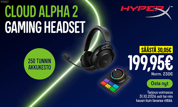 HyperX Cloud Alpha 2 Gaming Headset