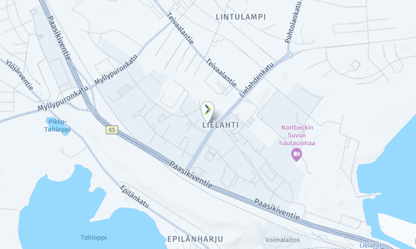 lielahti kartta