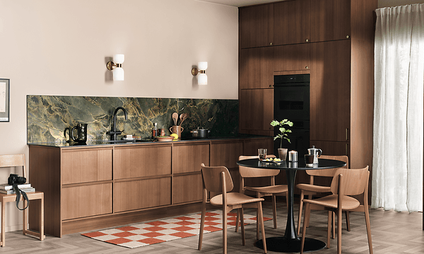 Edge Walnut_Contour_Ceramic Verde Borgogna