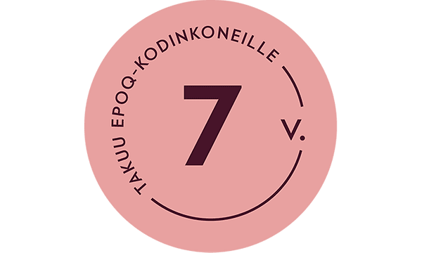 Epoq_Warranty-Icon_7-year-Epoq-appliances_FI_RGB_Wild-salmon