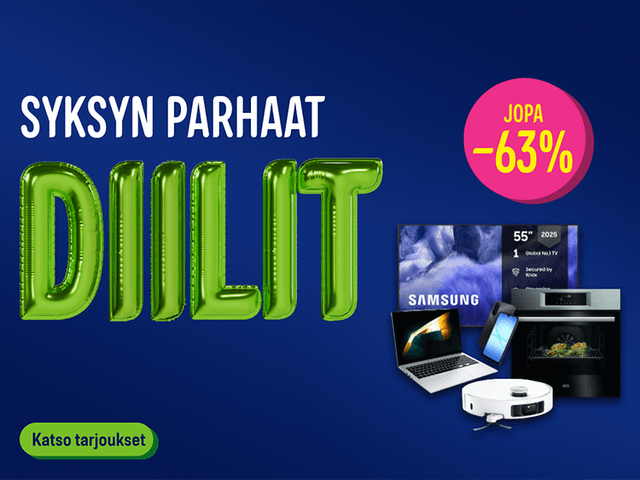 Katso syksyn parhaat diilit