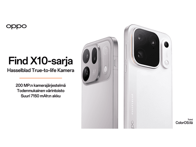 OPPO Find X10 -sarjan älypuhelin