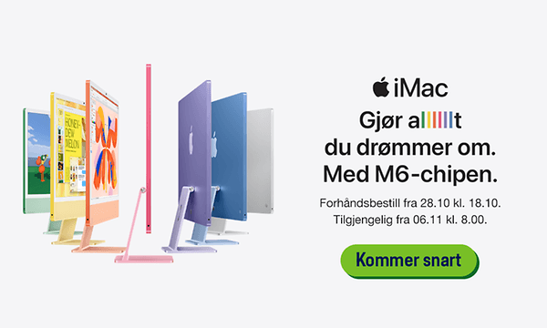 Apple iMac M6 - kommer snart!