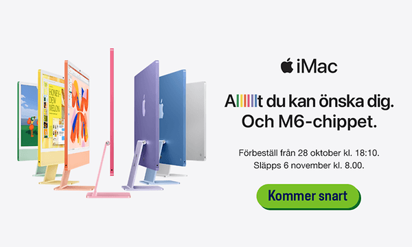 Apple iMac M6 - kommer snart!