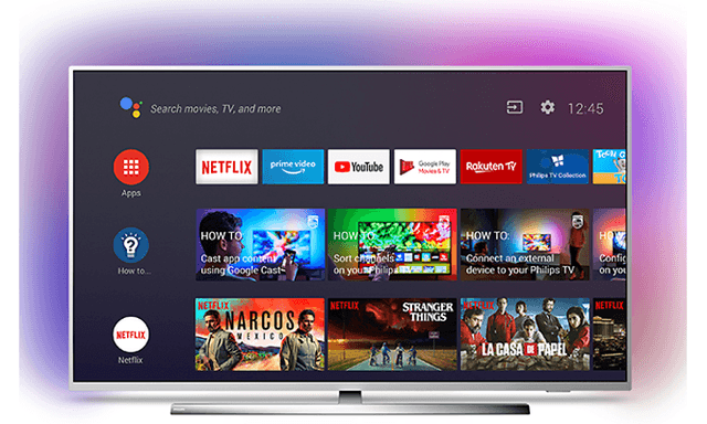 Smart TV med ambilight