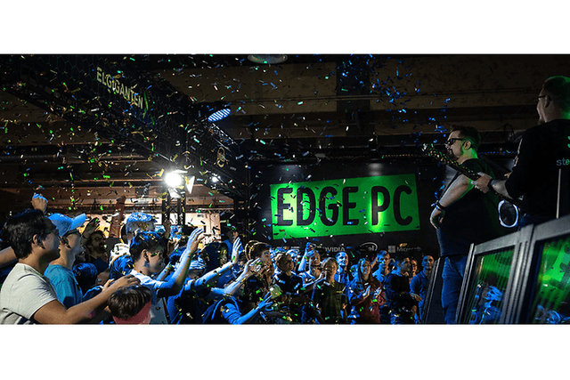E-sport begivenhed med publikum